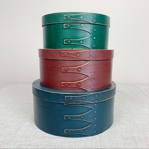 Set of Rustic Nesting Boxes